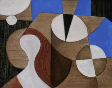 Original Cubism Abstract Paintings by Dan Steven