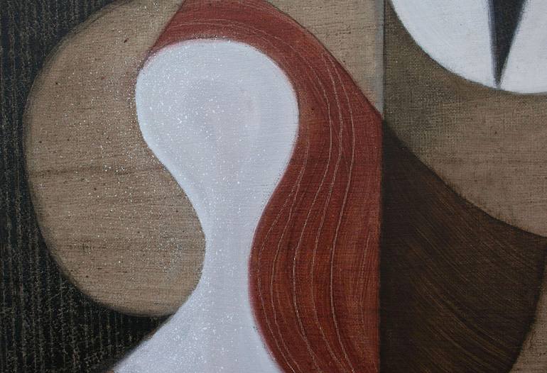 Original Cubism Abstract Painting by Dan Steven