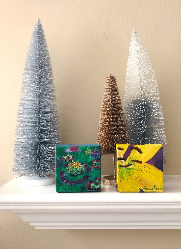 Original Expressionism Botanic Painting by Francesca Bandino