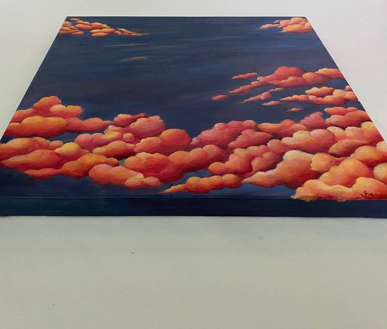 Original Expressionism Nature Painting by Francesca Bandino