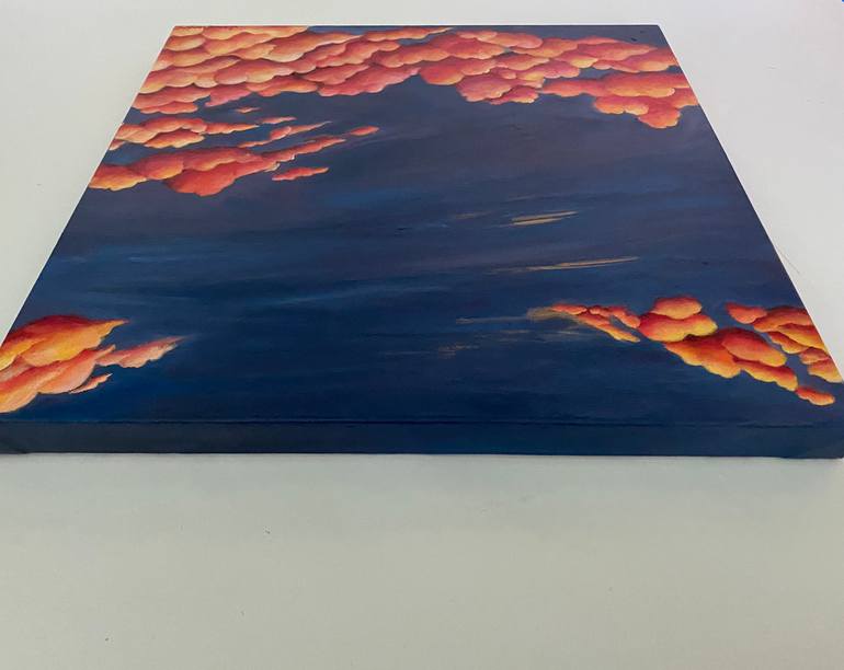 Original Expressionism Nature Painting by Francesca Bandino