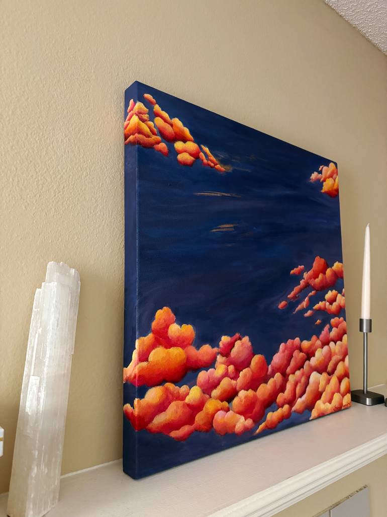 Original Expressionism Nature Painting by Francesca Bandino