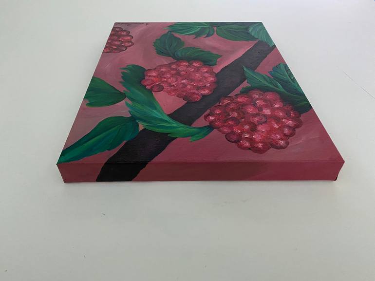 Original Expressionism Floral Painting by Francesca Bandino