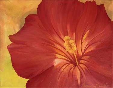 Original Fine Art Floral Paintings by Francesca Bandino