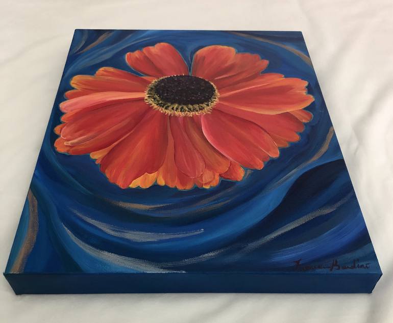 Original Floral Painting by Francesca Bandino