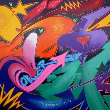 Original Street Art Graffiti Paintings by Soem Mac