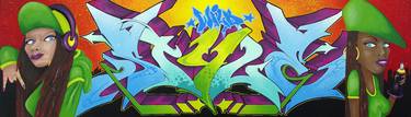 Original Street Art Graffiti Paintings by Soem Mac