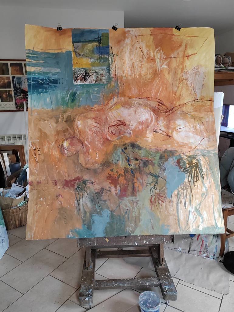 Original Abstract Painting by luciana mangione