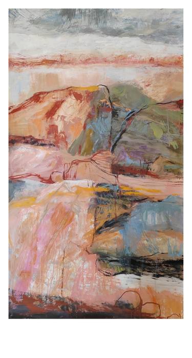 Original Expressionism Landscape Paintings by Luciana Mangione