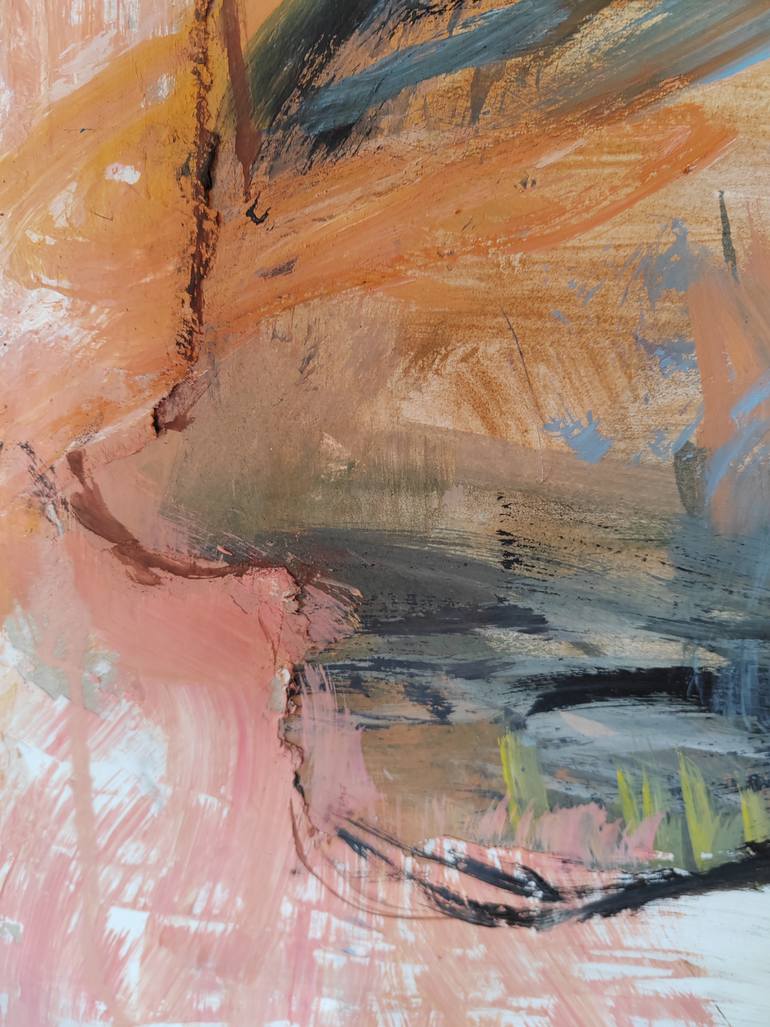 Original Expressionism Landscape Painting by Luciana Mangione