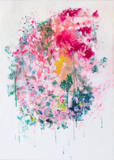 Original Abstract Nature Paintings by Adeleia U