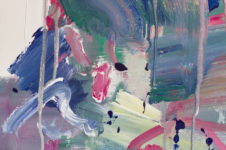 Original Expressionism Abstract Painting by Adeleia U