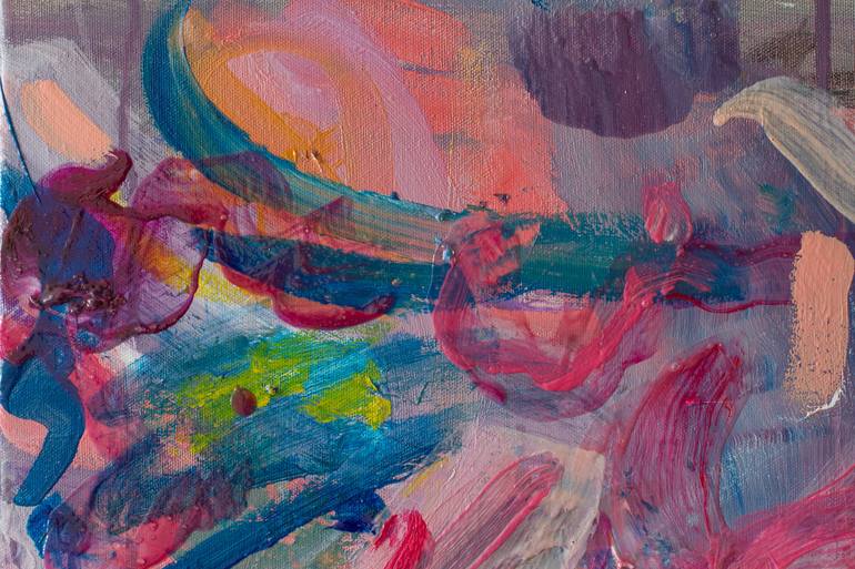 Original Expressionism Abstract Painting by Adeleia U