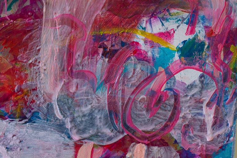 Original Expressionism Abstract Painting by Adeleia U