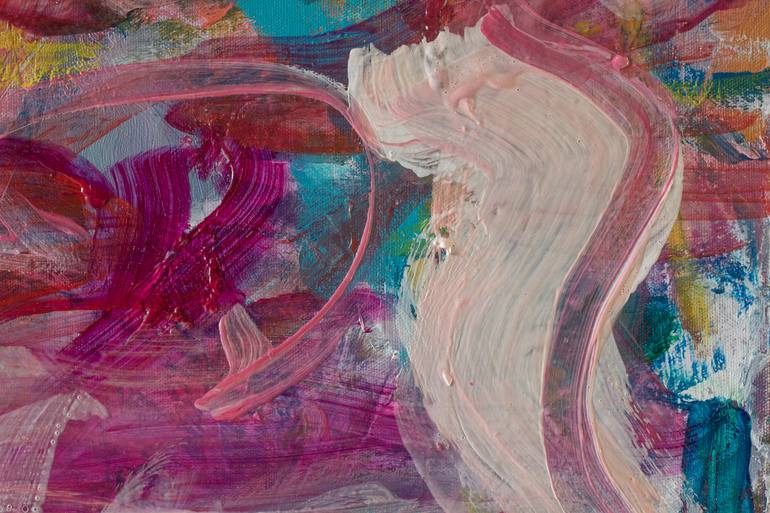 Original Expressionism Abstract Painting by Adeleia U