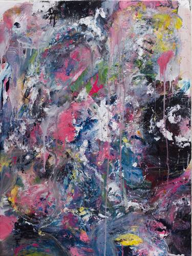 Original Abstract Expressionism Abstract Paintings by Adeleia U
