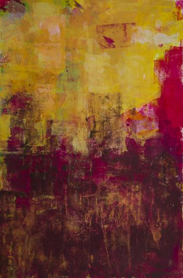 Original Abstract Expressionism Abstract Painting by Jasmine Bharathan