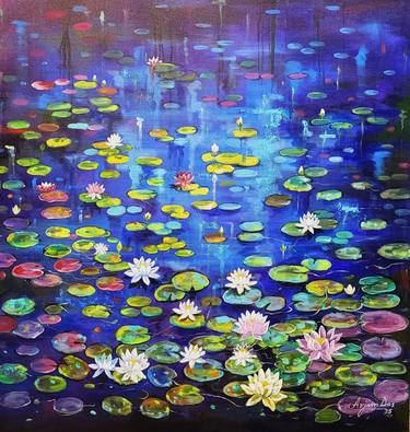 Original Contemporary Water Painting by Arjun Das