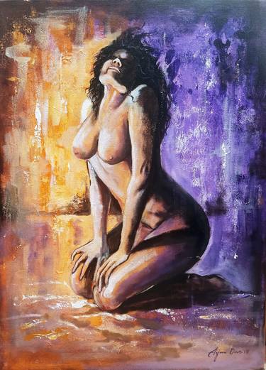 Original Nude Paintings by Arjun Das