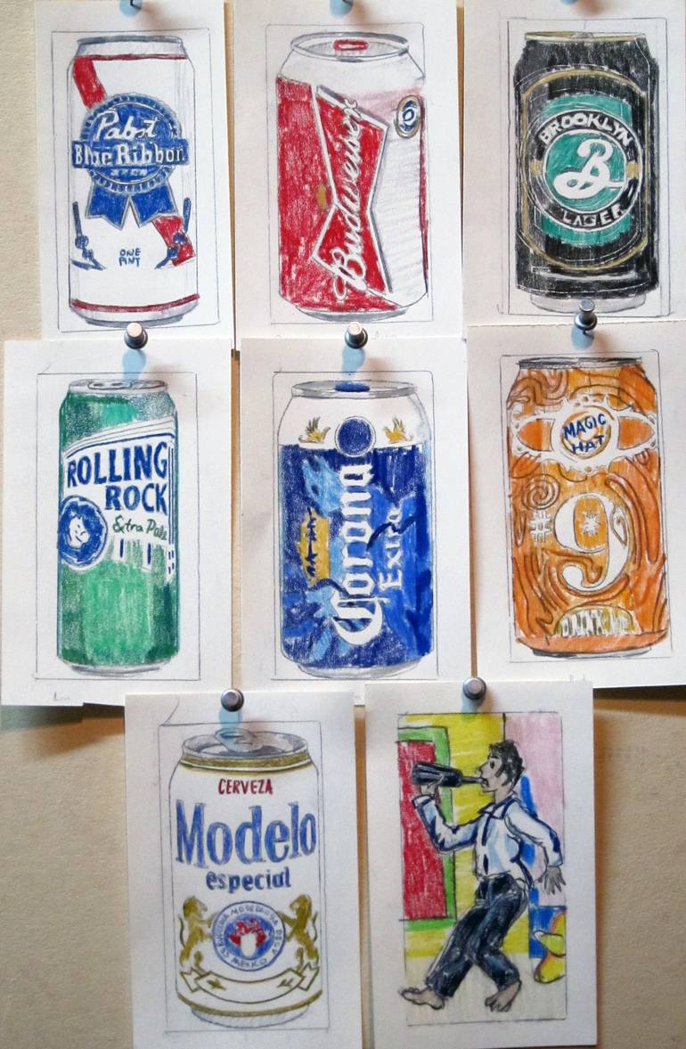 Original Food & Drink Collage by Robert Forman