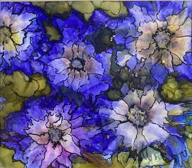 Print of Floral Paintings by Sara Sylvester