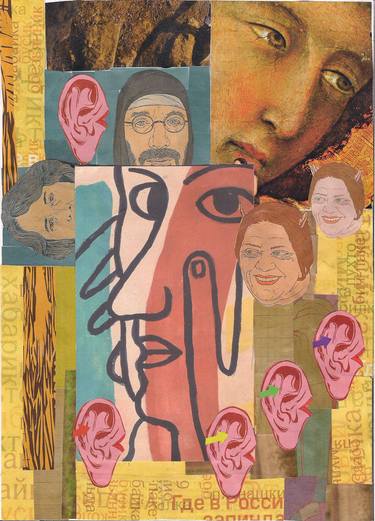 Original People Collage by Olesya Mareeva