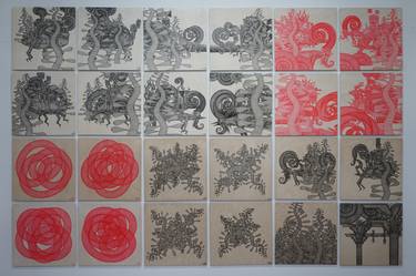 installation view of 16 x 16 inches panel thumb
