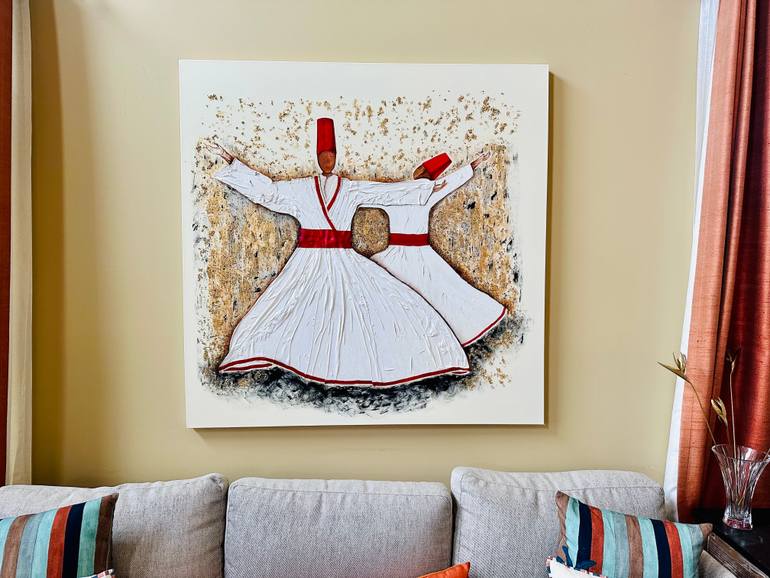 Original Contemporary Performing Arts Painting by Meeta Garg