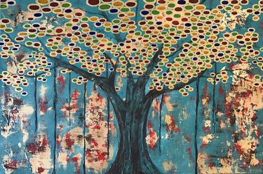 Print of Art Deco Tree Paintings by Meeta Garg