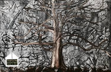 Print of Conceptual Tree Paintings by Meeta Garg
