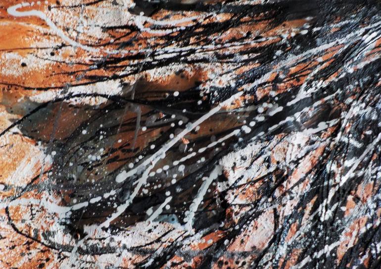 Original Abstract Expressionism Abstract Painting by Jocelyn Doerr