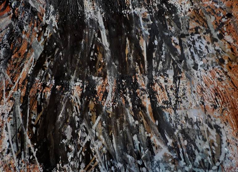 Original Abstract Expressionism Abstract Painting by Jocelyn Doerr