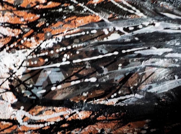 Original Abstract Expressionism Abstract Painting by Jocelyn Doerr