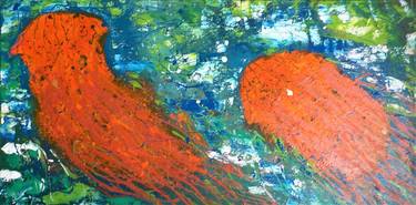 Original Abstract Expressionism Nature Paintings by Jocelyn Doerr
