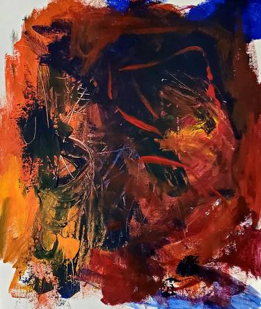 Original Abstract Expressionism Abstract Paintings by YouBeen Kim