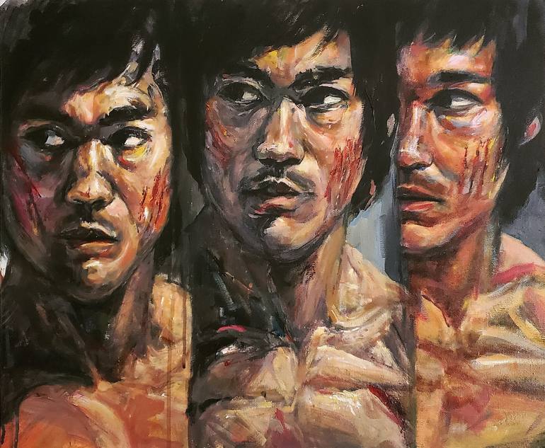 Enter The Dragon Painting By Youbeen Kim 