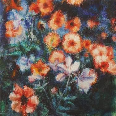 Print of Fine Art Floral Paintings by Zhongwen Yu