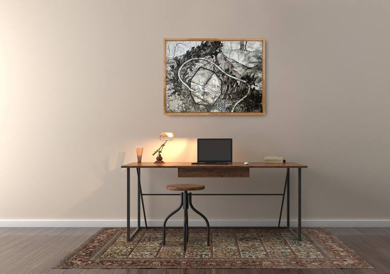 Original Figurative Home Drawing by Natalia Andrushaewa