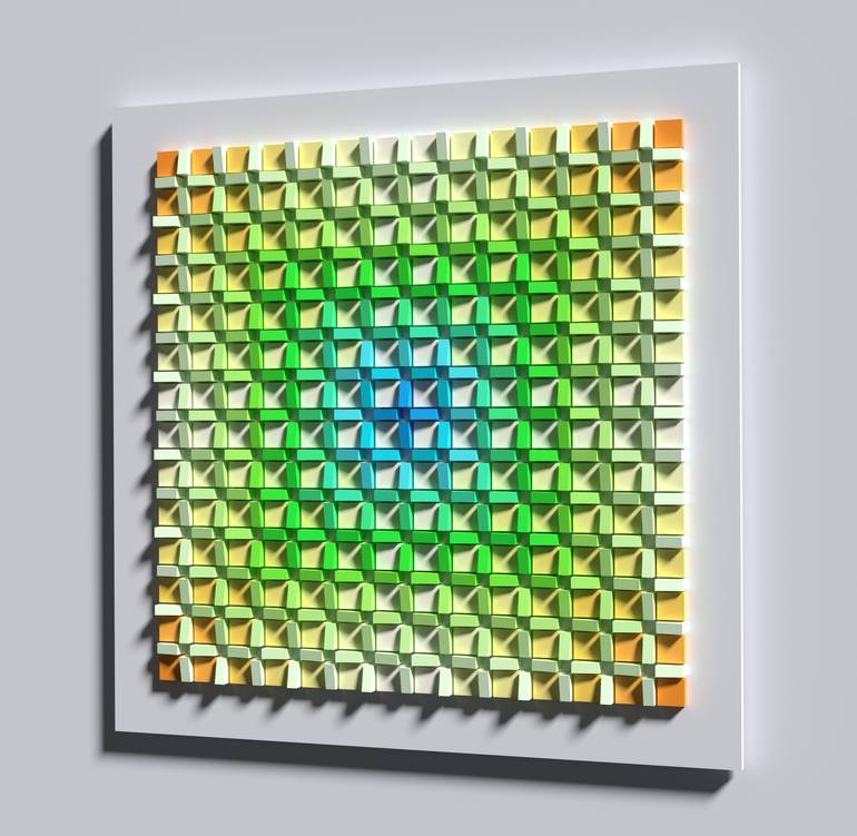 Original Art Deco Abstract Sculpture by Ihor Soloviov