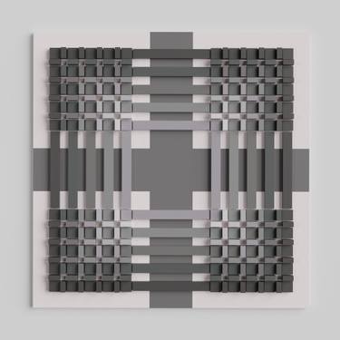 Original Art Deco Abstract Sculpture by Ihor Soloviov