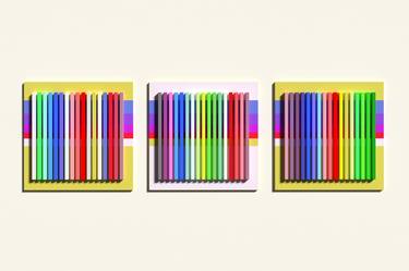 Color Suprematism (triptych) thumb