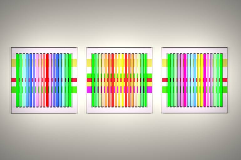 Anatomy of Color (Triptych) - Print