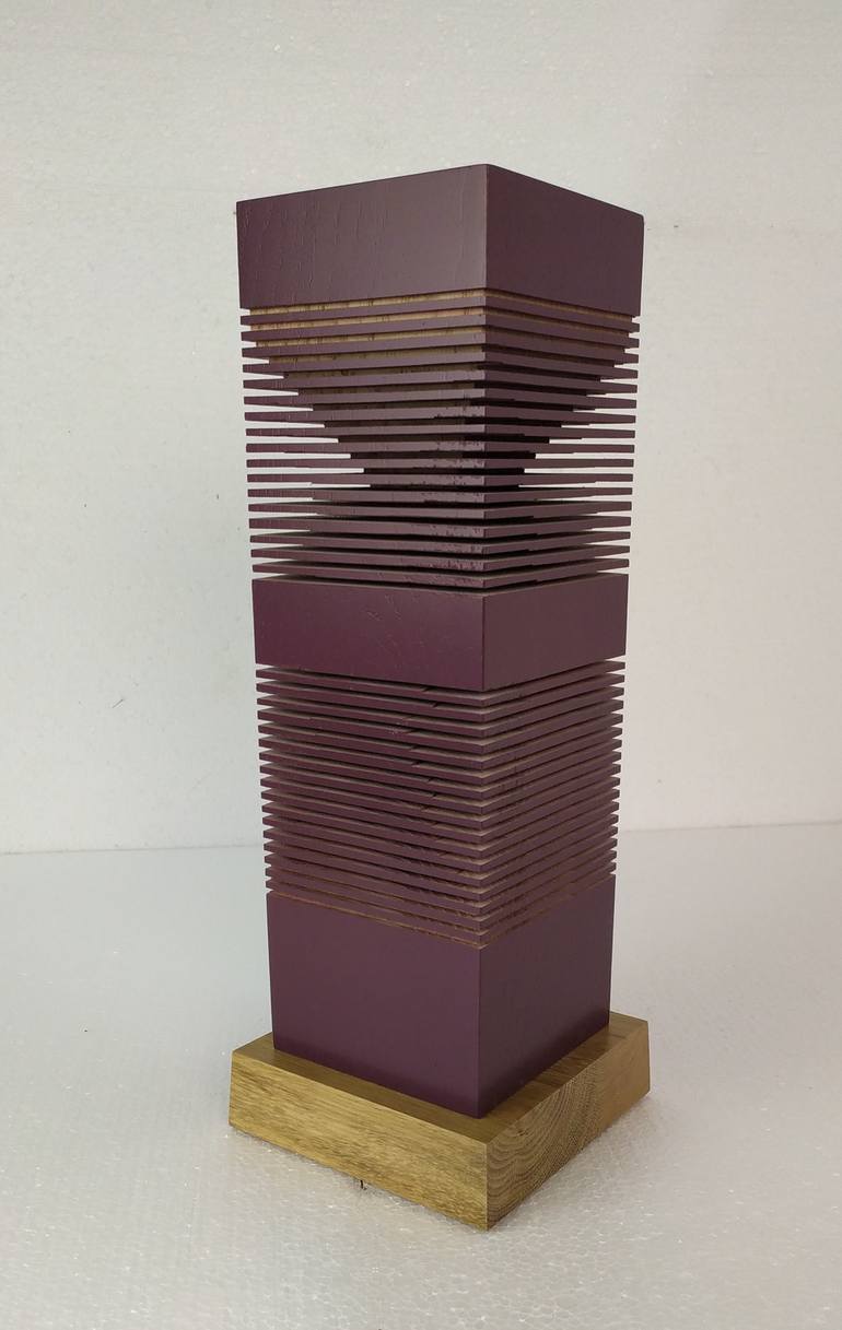 Original Art Deco Abstract Sculpture by Ihor Soloviov