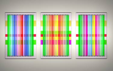 Anatomy of Color (Triptych) XL thumb