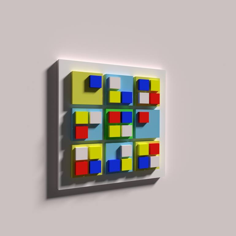 Original Conceptual Abstract Sculpture by Ihor Soloviov