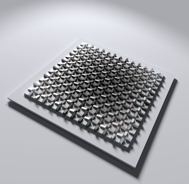 Original Art Deco Abstract Sculpture by Ihor Soloviov