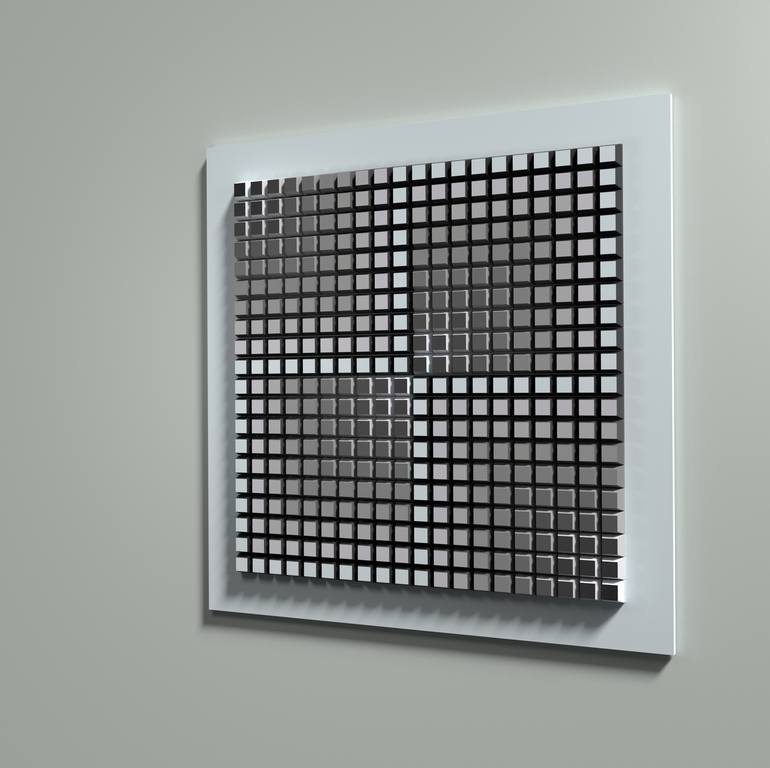 Original Art Deco Abstract Sculpture by Ihor Soloviov