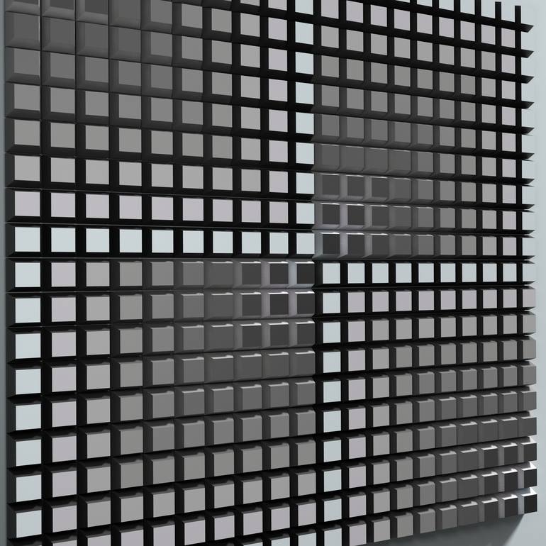 Original Art Deco Abstract Sculpture by Ihor Soloviov