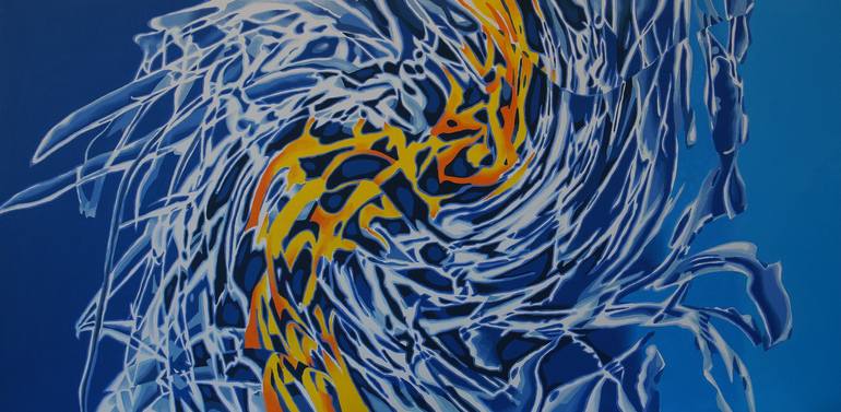 Print of Fine Art Abstract Paintings by Oleksandr Lekomtsev
