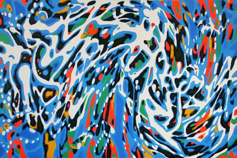 Print of Conceptual Abstract Paintings by Oleksandr Lekomtsev